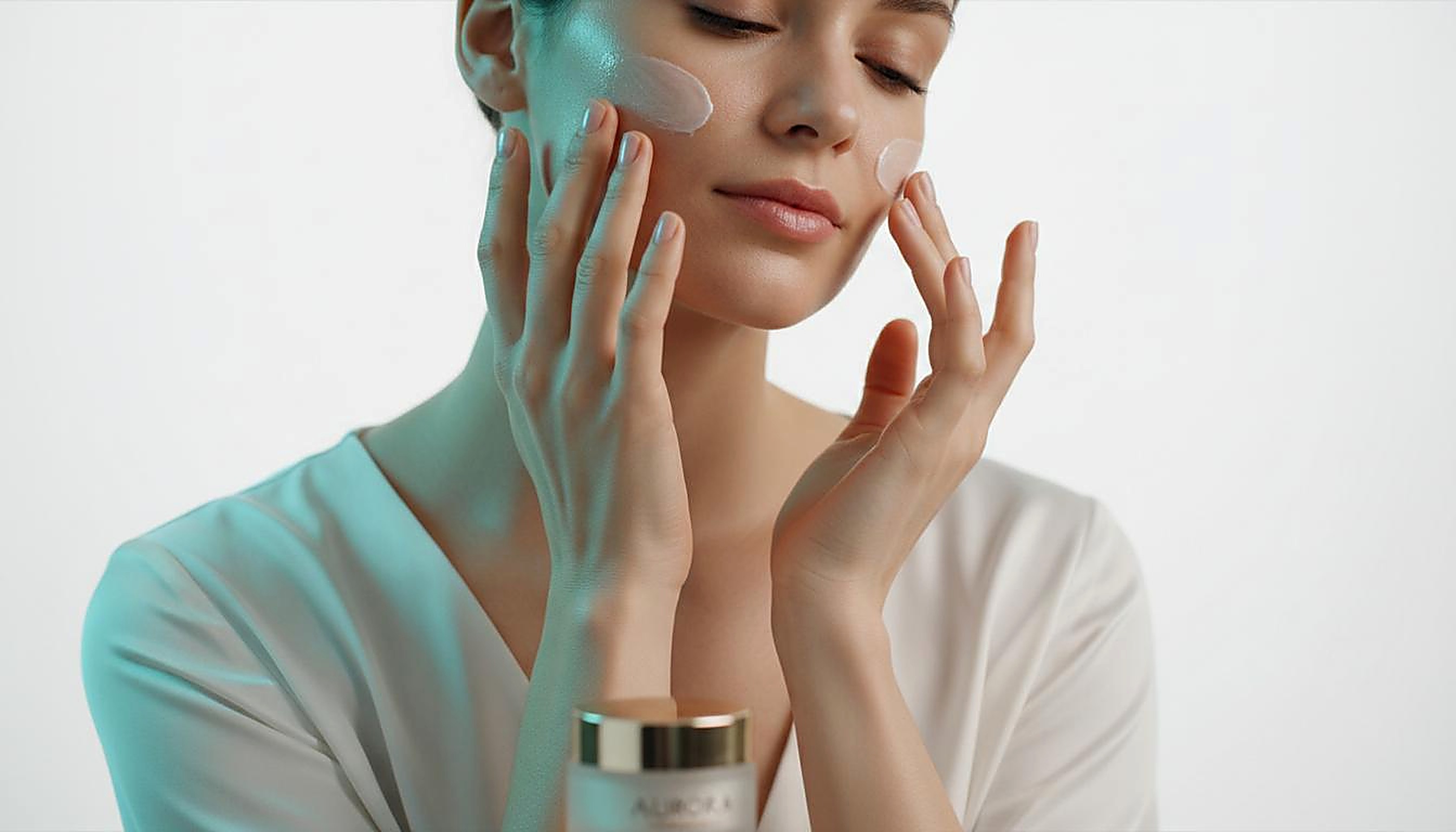 Skincare application ritual
