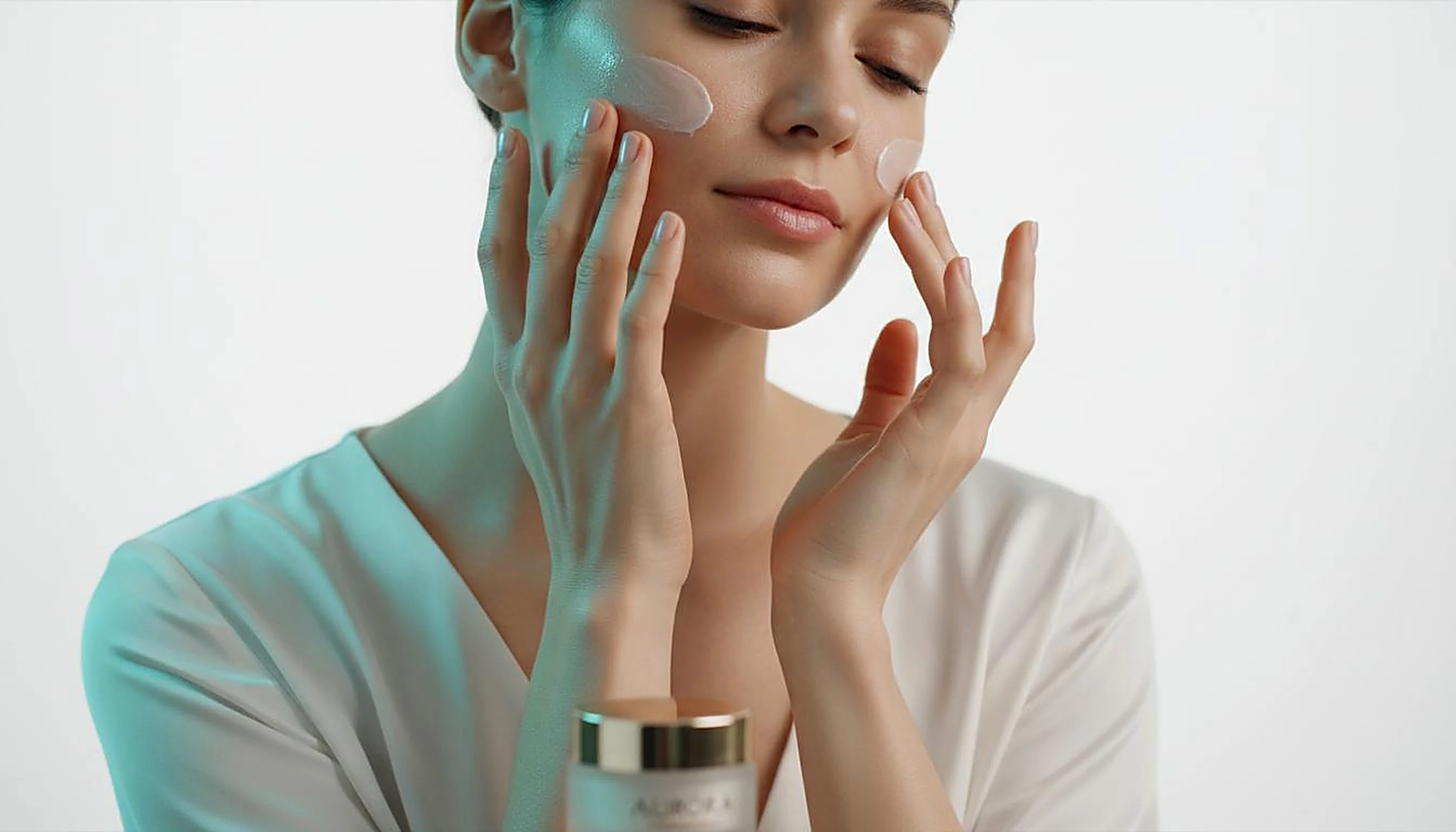 Skincare application ritual