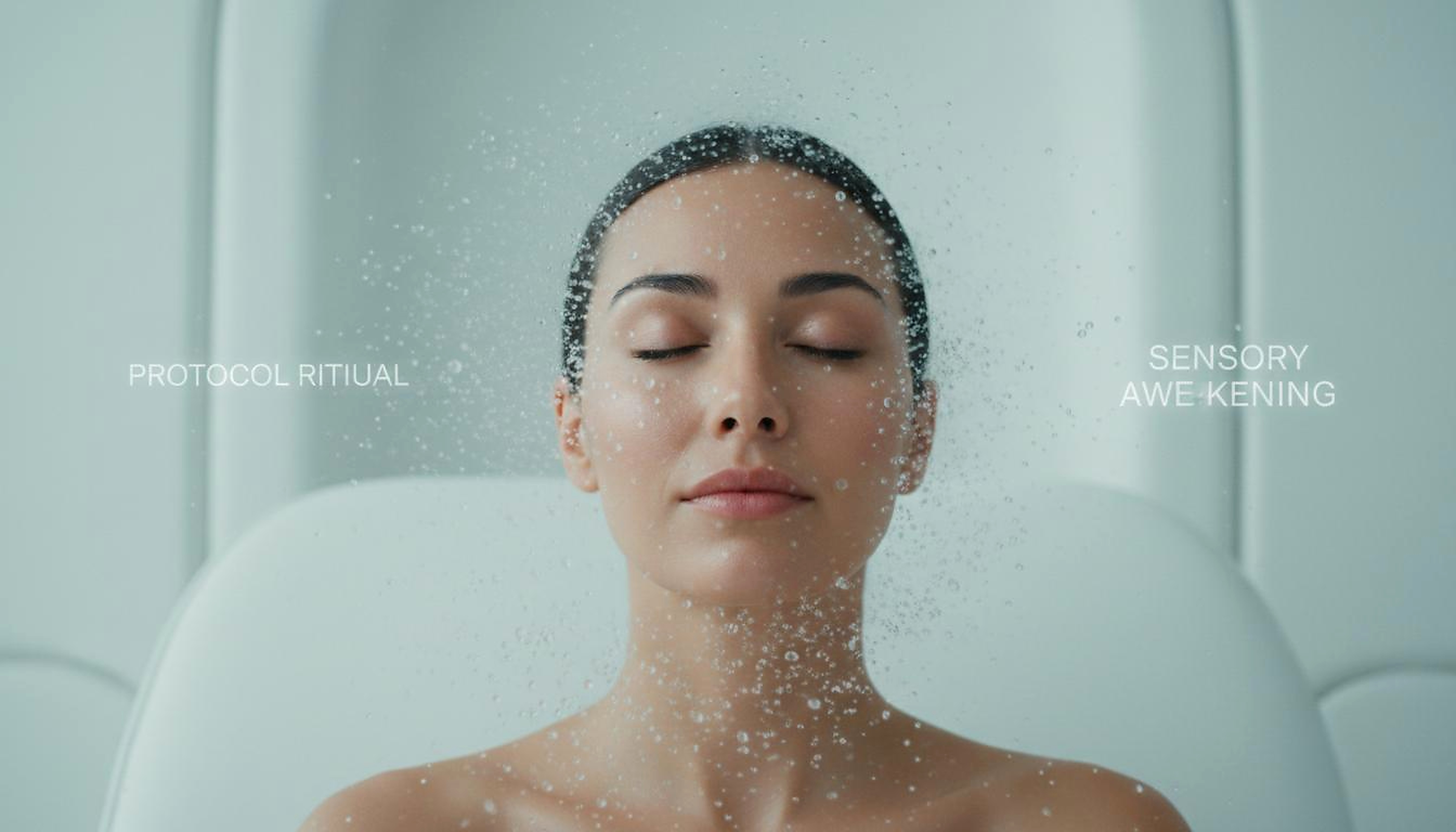 Spa ritual atmosphere