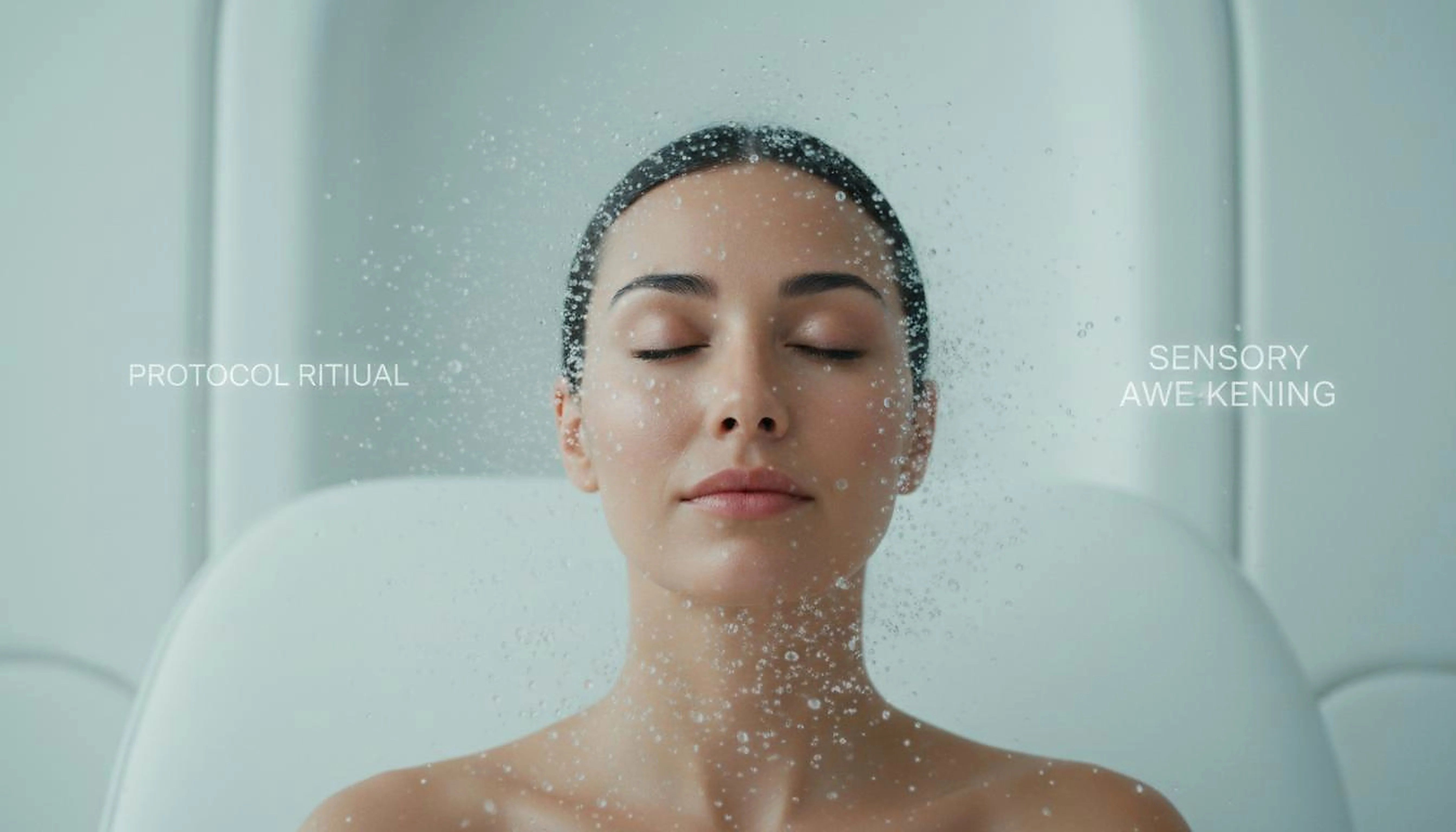Spa wellness ritual